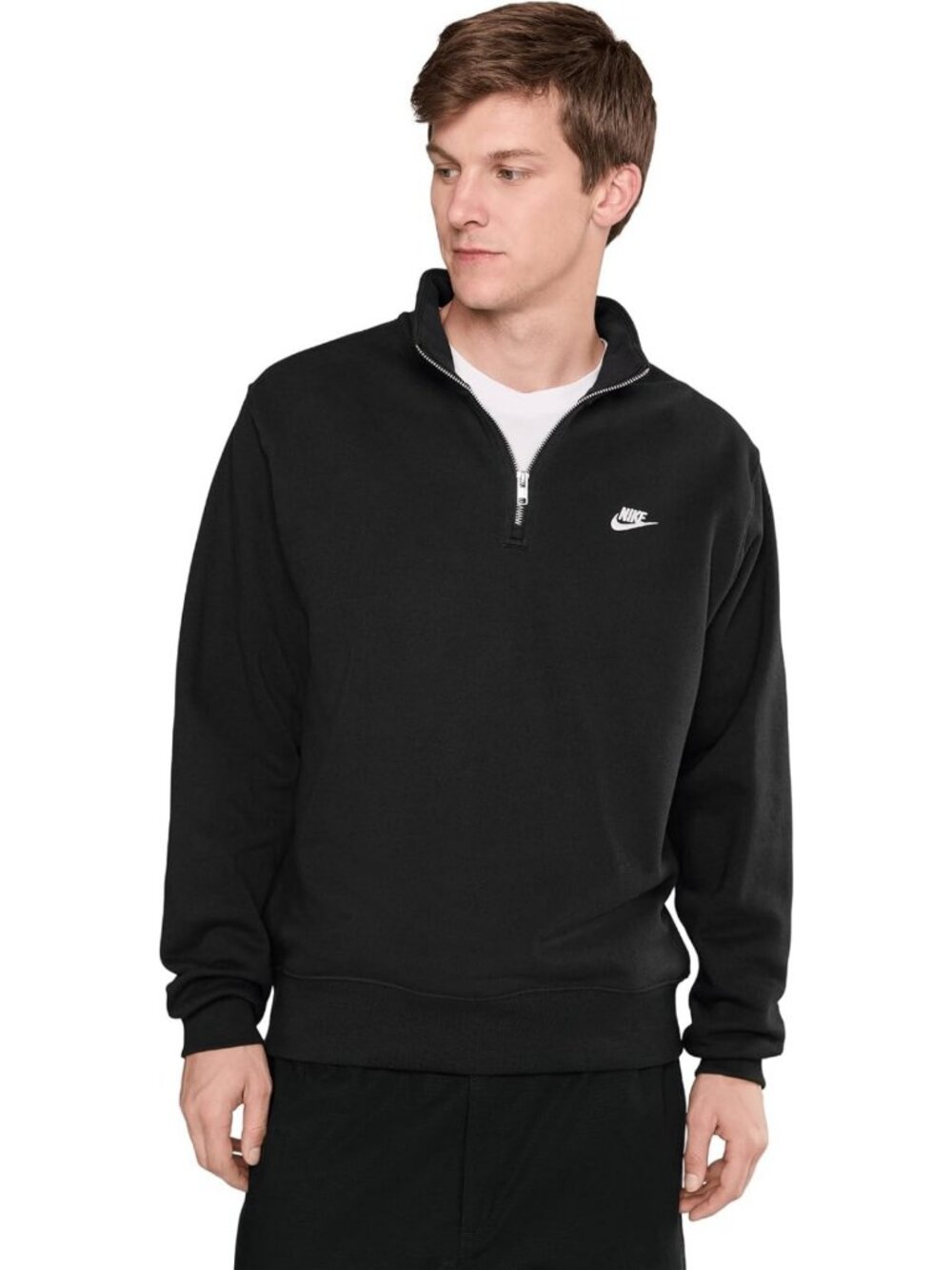 Cozy Men's Half Zip Fleece Pullover Sweatshirt - Perfect for Layering & Casual